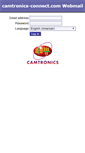 Mobile Screenshot of mail.camtronics-connect.com