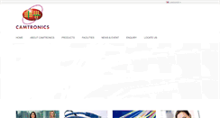 Desktop Screenshot of camtronics-connect.com